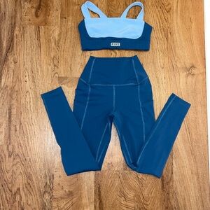 FIVE Girls' Blue Two-Piece Dance Set